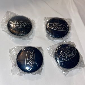 Ford Original 54 mm Alloy Wheel Trim (Blue)